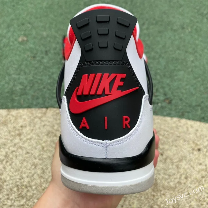 Air Jordan 4 DC7770-160 Black White Red