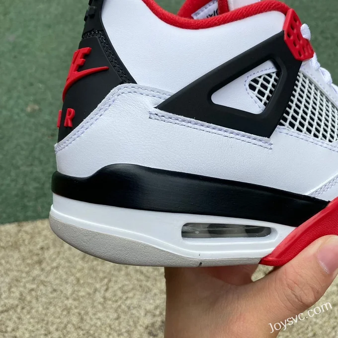 Air Jordan 4 DC7770-160 Black White Red