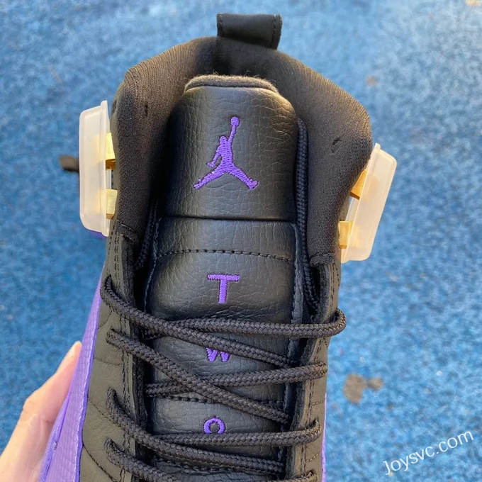 Air Jordan 12 Black Purple CT8013