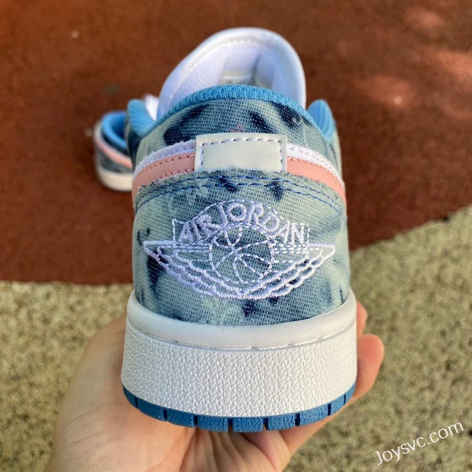 Air Jordan 1 Low DM8947-100 Denim Blue Pink Retro