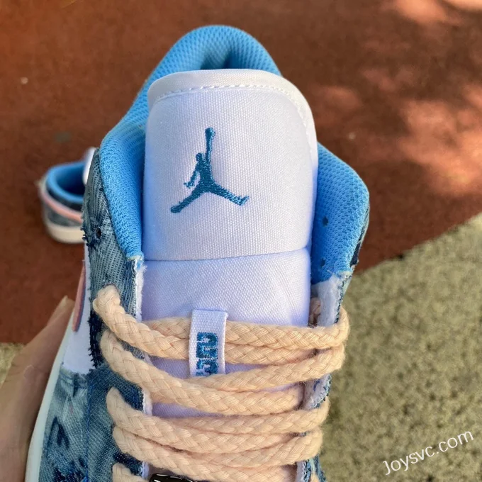 Air Jordan 1 Low DM8947-100 Denim Blue Pink Retro