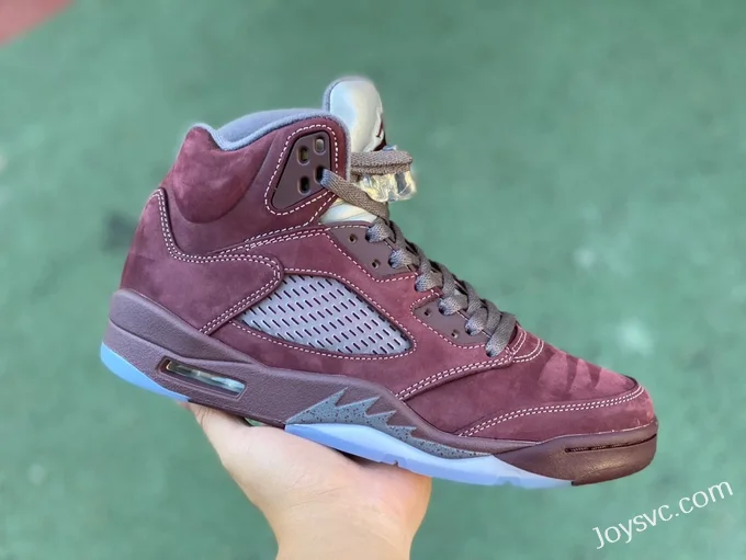 Air Jordan 5 Burgundy Retro Basketball Shoes DZ4131-600