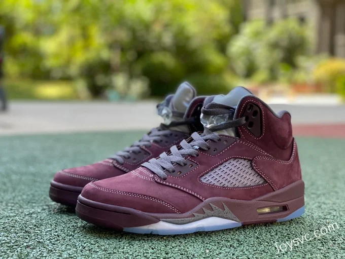 Air Jordan 5 Burgundy Retro Basketball Shoes DZ4131-600