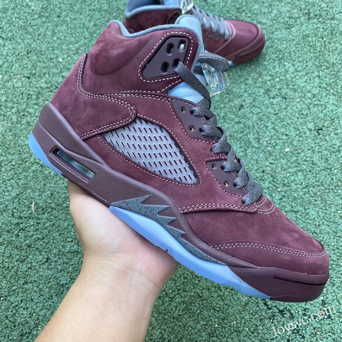 Air Jordan 5 Burgundy Retro Basketball Shoes DZ4131-600