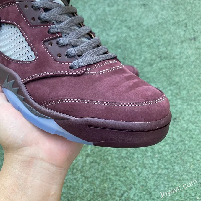 Air Jordan 5 Burgundy Retro Basketball Shoes DZ4131-600