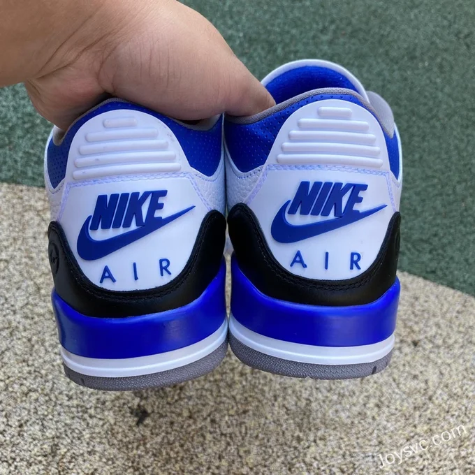 Air Jordan 3 x Fragment DA3595-100 White Blue