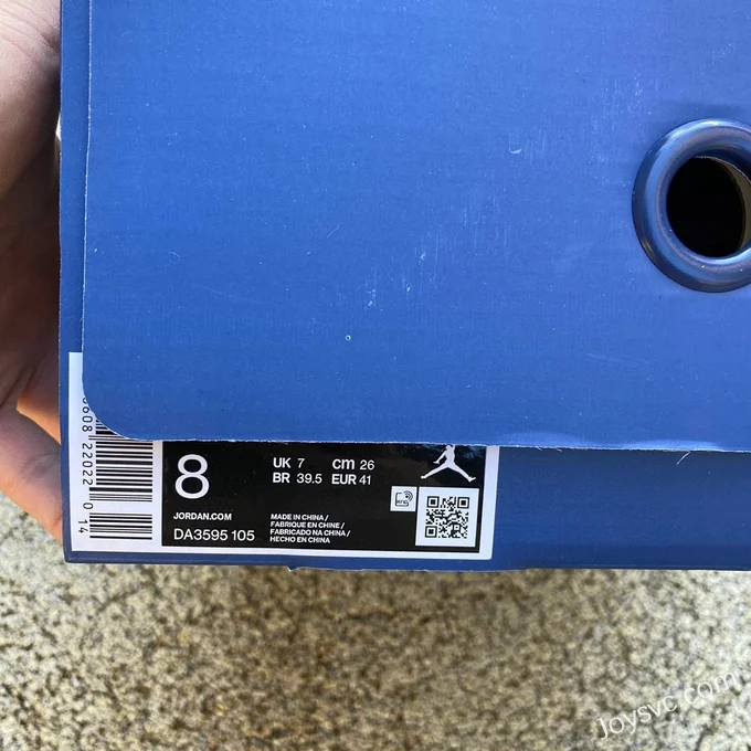 Air Jordan 3 x Fragment DA3595-100 White Blue