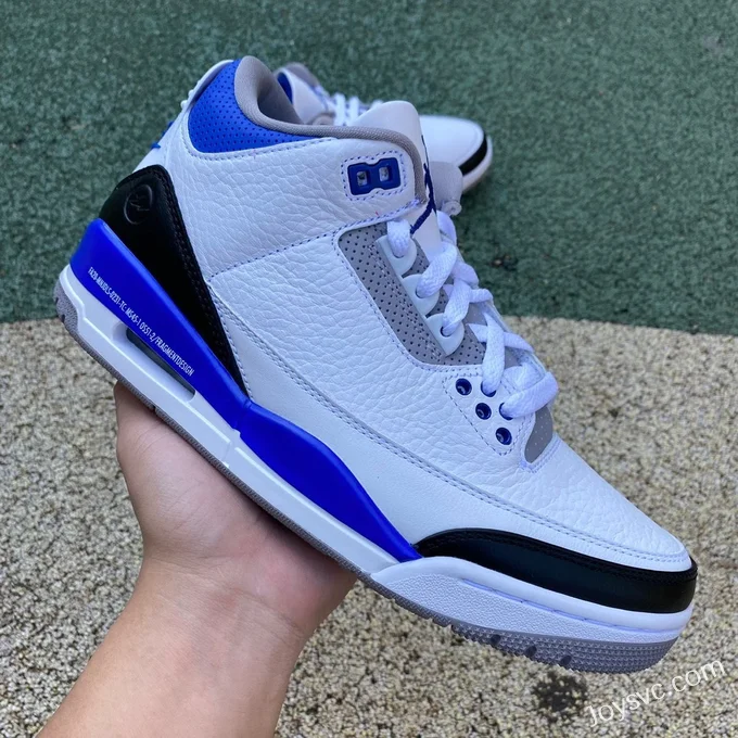 Air Jordan 3 x Fragment DA3595-100 White Blue