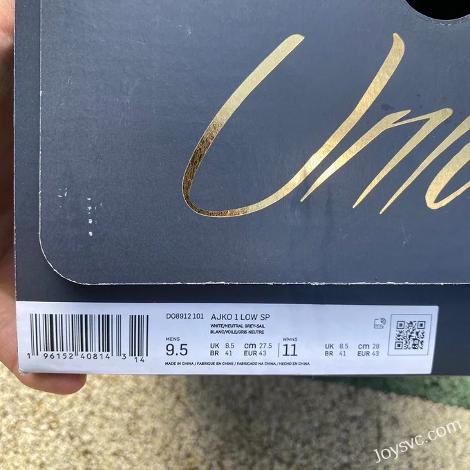 Union LA x Air Jordan 1 KO Low DO8912-101 White Retro