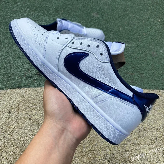 Air Jordan 1 Low OG 705329-106 Midnight Blue DG Version