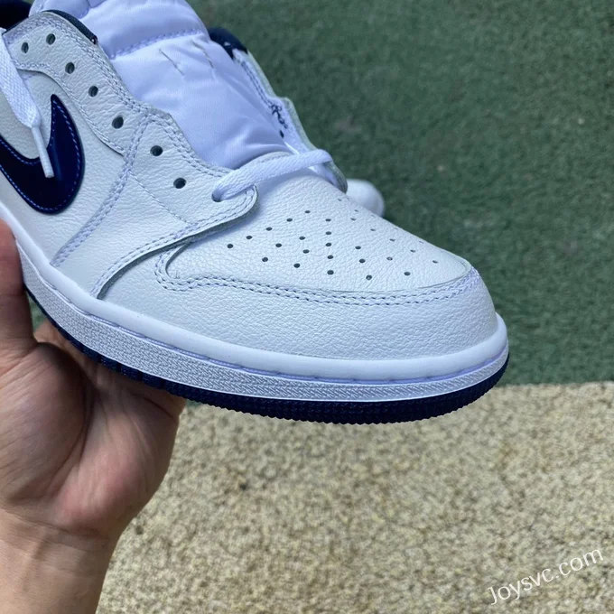 Air Jordan 1 Low OG 705329-106 Midnight Blue DG Version