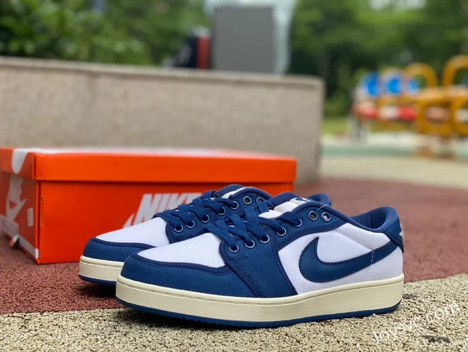 Air Jordan 1 KO Low White Blue DX4981-103