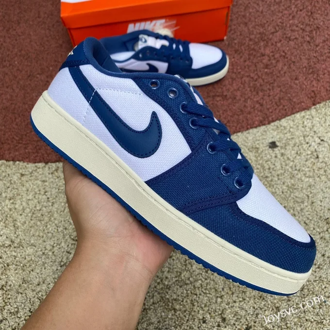 Air Jordan 1 KO Low White Blue DX4981-103