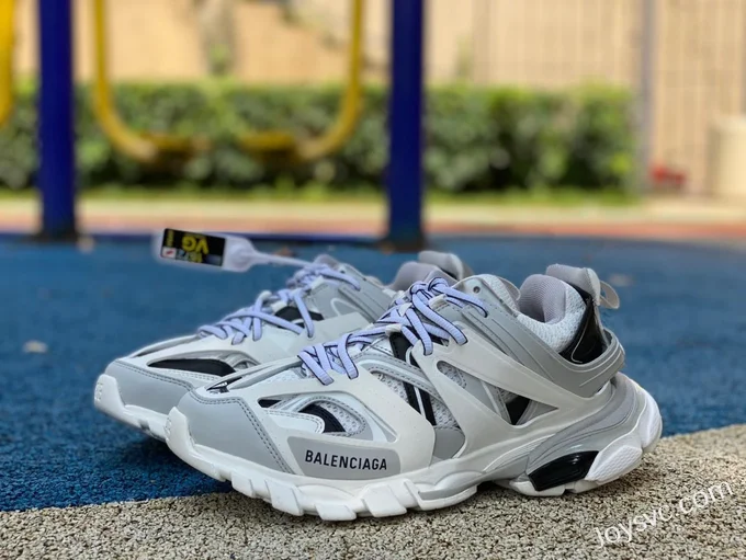 Balenciaga Triple S White Grey Black Sneakers