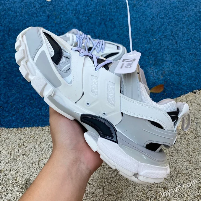 Balenciaga Triple S White Grey Black Sneakers