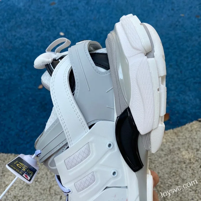 Balenciaga Triple S White Grey Black Sneakers