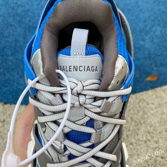 Balenciaga Triple S Grey White Blue Sneakers