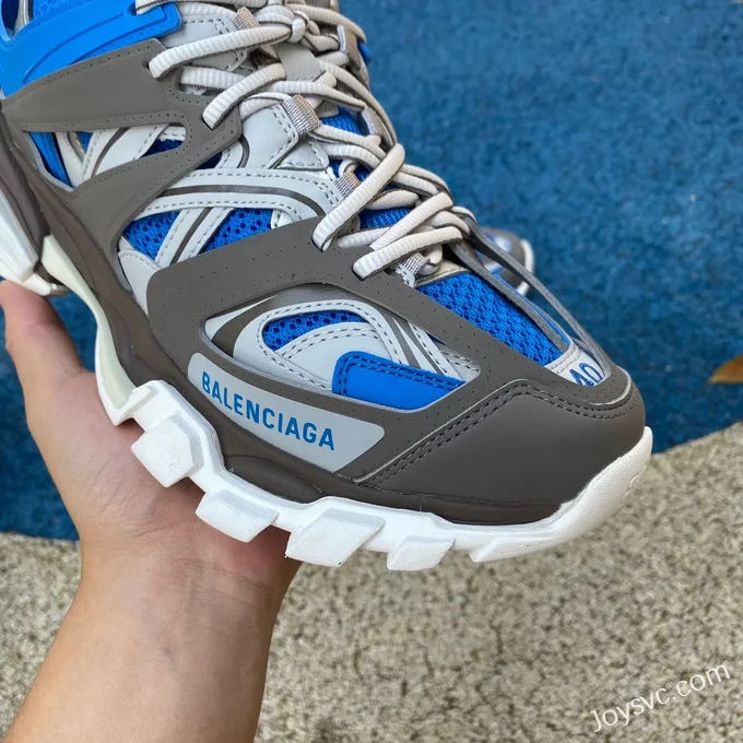 Balenciaga Triple S Grey White Blue Sneakers