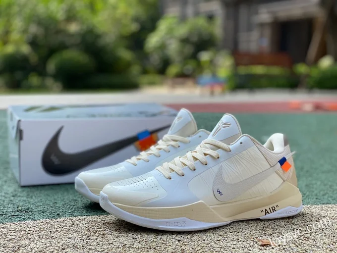 Nike Kobe x OFF-WHITE OW - Beige Basketball Shoes