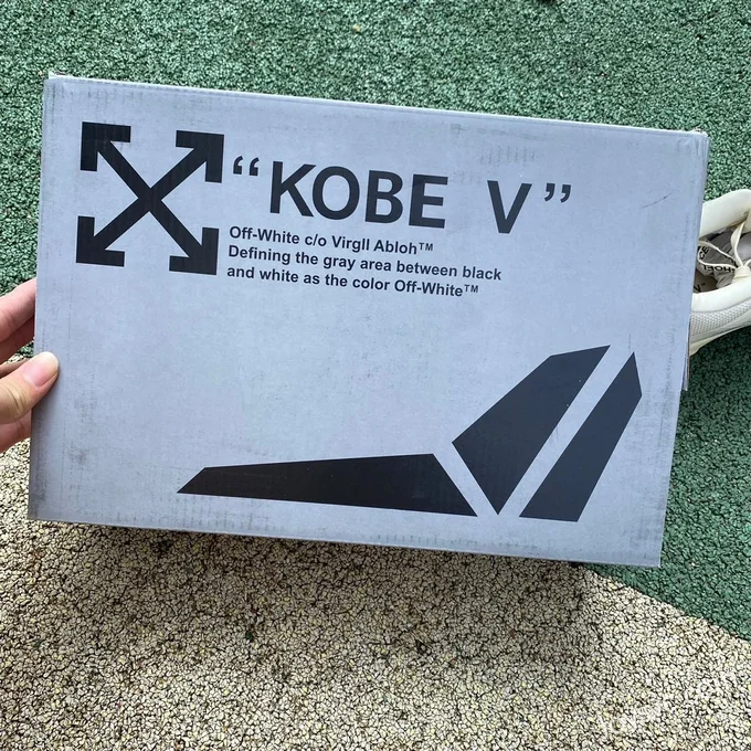 Nike Kobe x OFF-WHITE OW - Beige Basketball Shoes