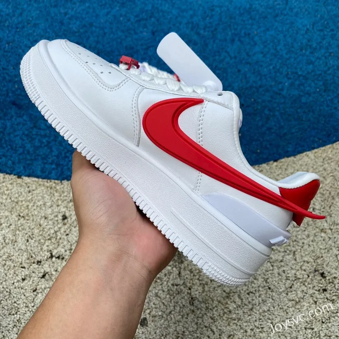 Nike Air Force 1 AMBUSH White Red DV3464-003