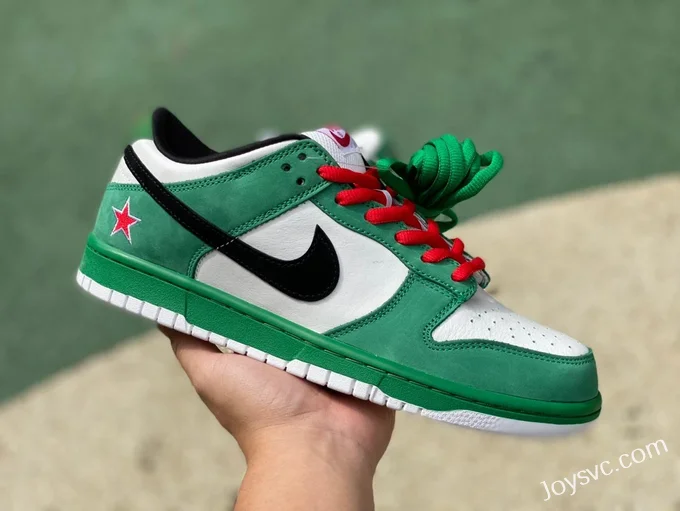 Nike Dunk SB Low Pro Heineken White Green 304292-302