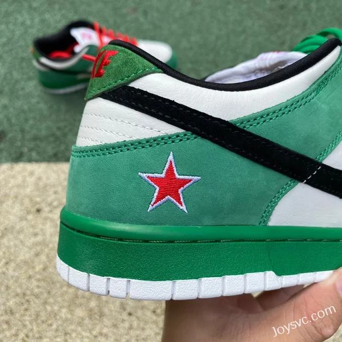 Nike Dunk SB Low Pro Heineken White Green 304292-302