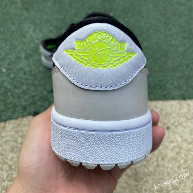 Air Jordan 1 Low Golf DD9315-108 White Black Pure Version