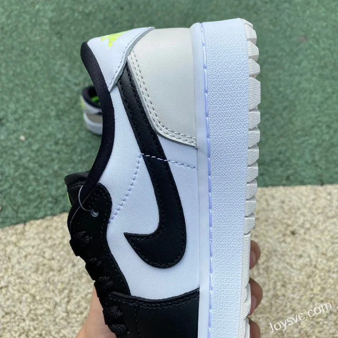 Air Jordan 1 Low Golf DD9315-108 White Black Pure Version