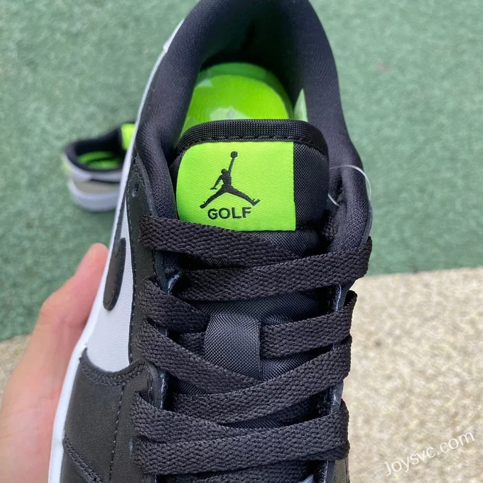 Air Jordan 1 Low Golf DD9315-108 White Black Pure Version