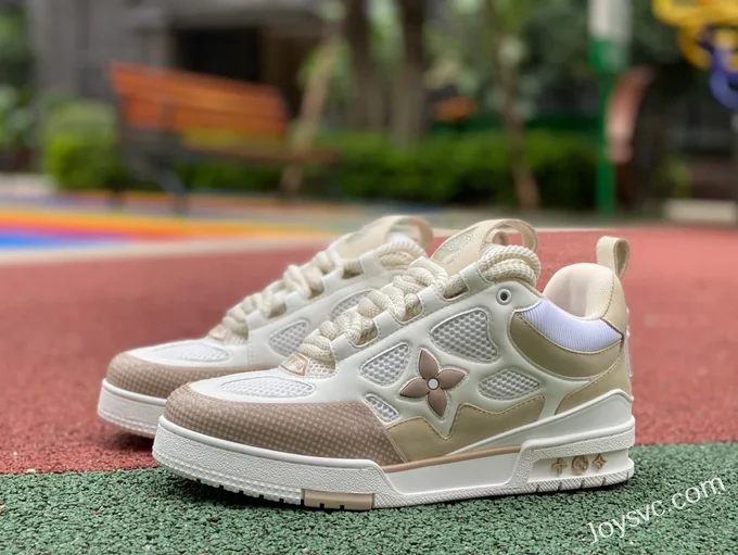 Louis Vuitton SKATE Beige Leather