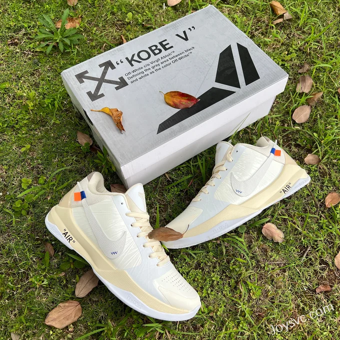 Nike Kobe x OFF-WHITE OW - Beige Basketball Shoes