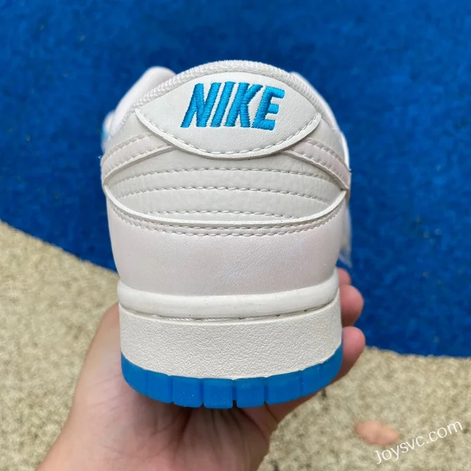 Custom Nike Dunk Low Thermal Imaging White Blue Retro Sneakers DD1391-112