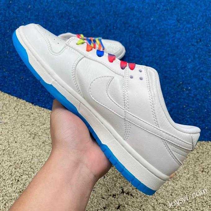 Custom Nike Dunk Low Thermal Imaging White Blue Retro Sneakers DD1391-112