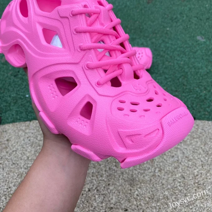 Balenciaga Pink Lace Sandals Vintage Dad Shoes