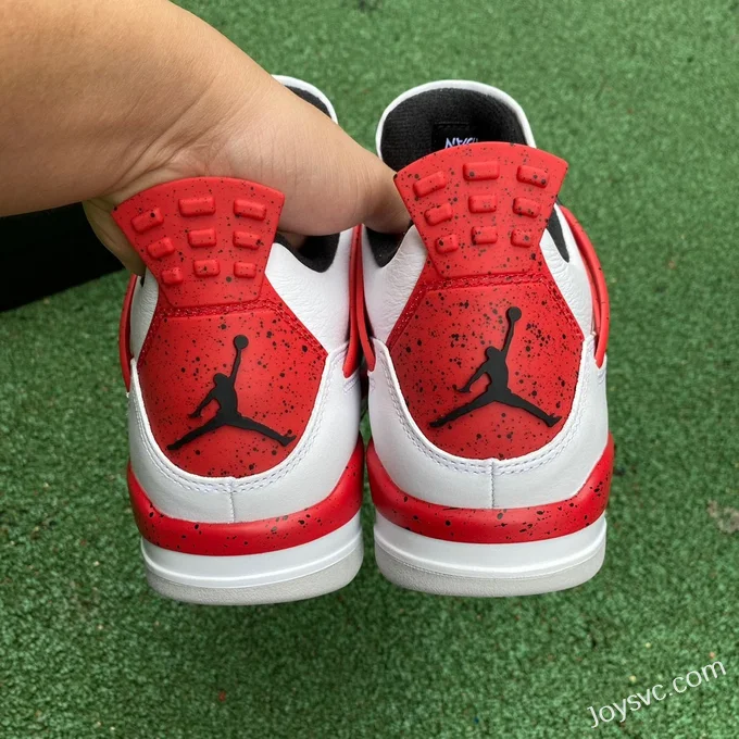 Air Jordan 4 Red Cement DH6927-161 White Red