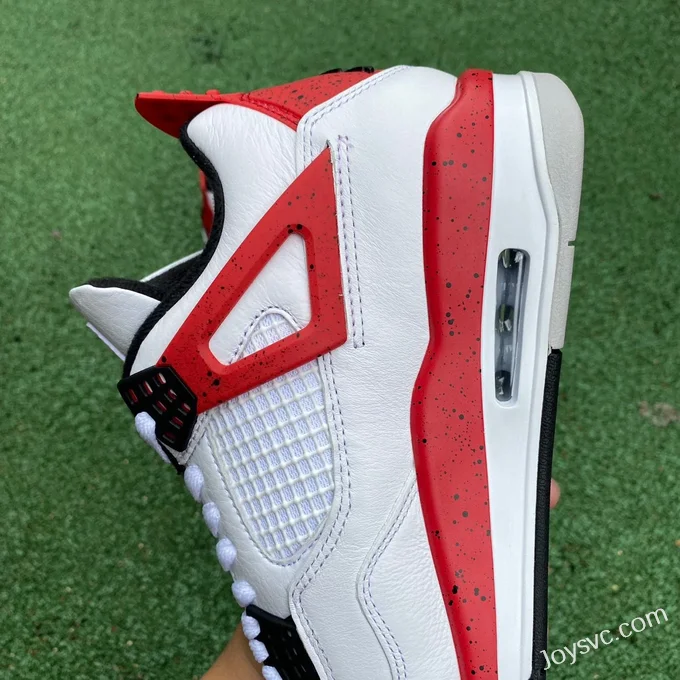 Air Jordan 4 Red Cement DH6927-161 White Red