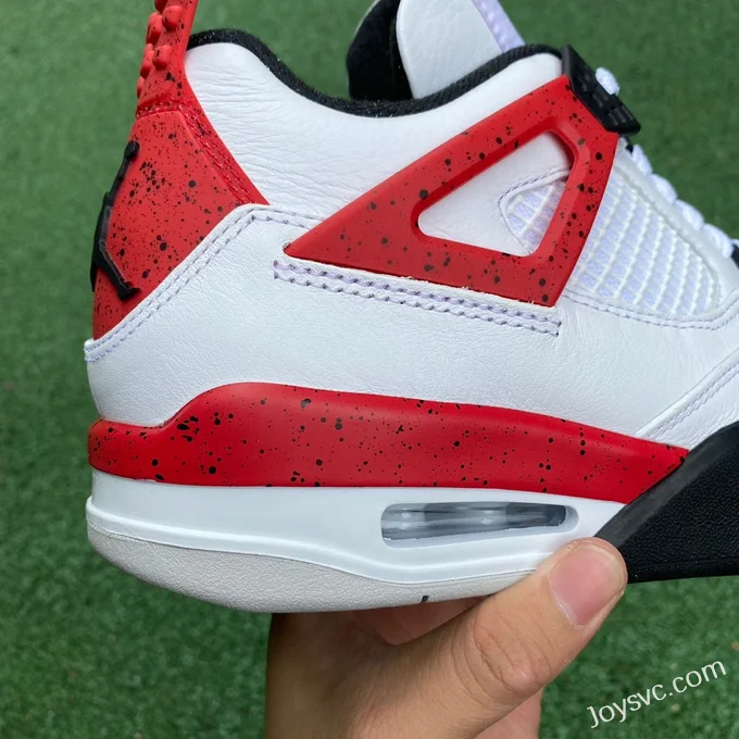 Air Jordan 4 Red Cement DH6927-161 White Red