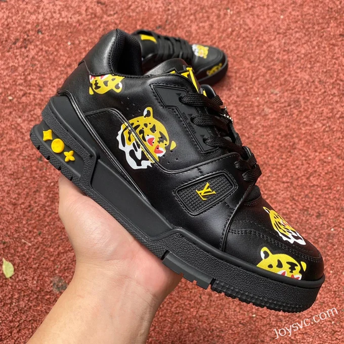 Louis Vuitton Trainer Black Tiger Year Guangzhou Version