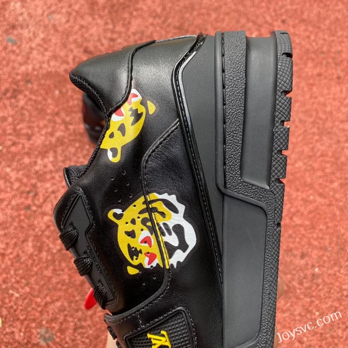 Louis Vuitton Trainer Black Tiger Year Guangzhou Version