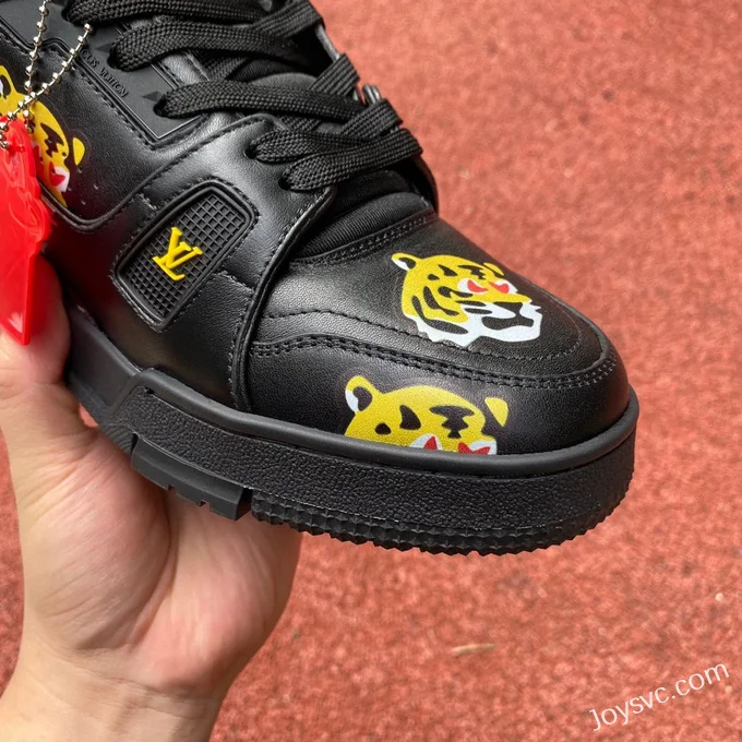 Louis Vuitton Trainer Black Tiger Year Guangzhou Version