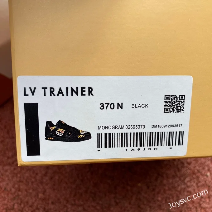 Louis Vuitton Trainer Black Tiger Year Guangzhou Version