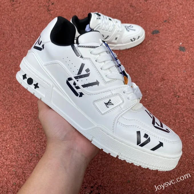 Louis Vuitton Trainer White Print