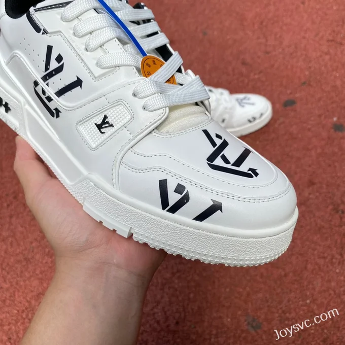 Louis Vuitton Trainer White Print