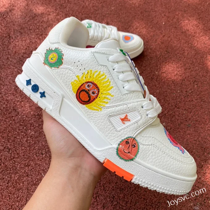 Louis Vuitton Trainer Yayoi Kusama White Guangzhou Version