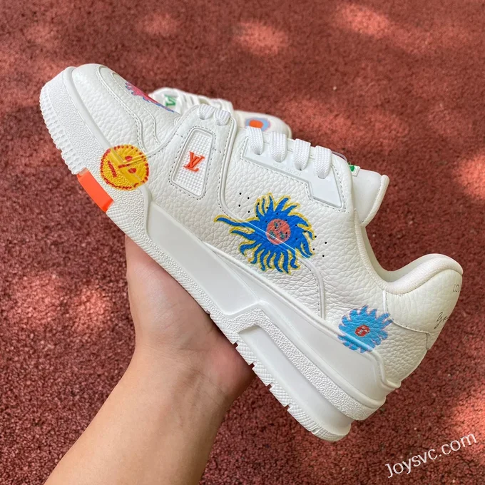 Louis Vuitton Trainer Yayoi Kusama White Guangzhou Version