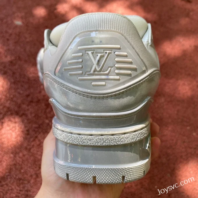 Louis Vuitton Trainer Maxi Distressed White Guangzhou Version