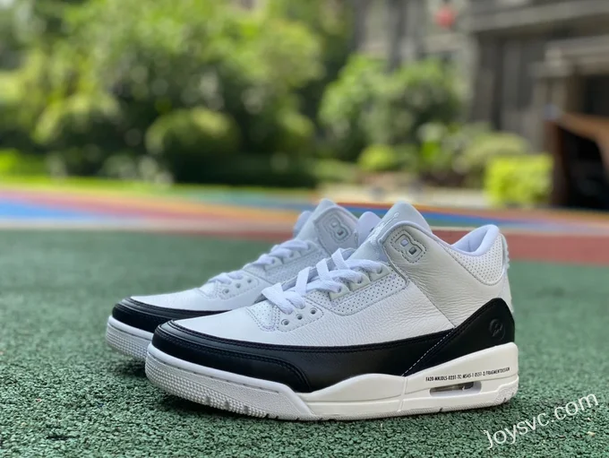 Air Jordan 3 x Fragment DA3595-100 Black White