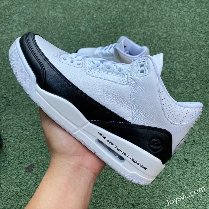 Air Jordan 3 x Fragment DA3595-100 Black White