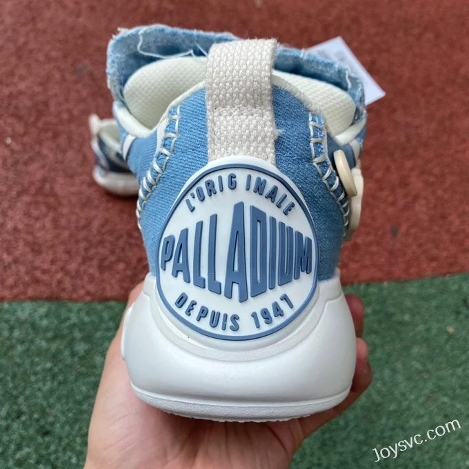 Palladium Skate Pallanote Low Light Blue White 79023-427-M